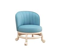 MAQDDO Pulley Stool With Wheels, Low Door, Shoe Changing, Small, Movable Backrest, Comfortable per Domestico(Color2)