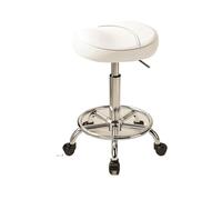 MAQDDO Saddle Bar Stool With Swivel Seat Backrest And Roller Casters Adjustable Height For Home Kitchen Island Counte per Domestico(Color3)