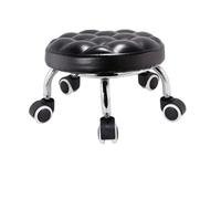 MAQDDO Small Rolling Salon Stool Movable Lazy Housework Stools Furniture Gift Beauty Low For Barber Shop Fitness Sport per Domestico(Color2)
