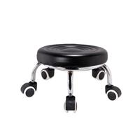 MAQDDO Small Rolling Salon Stool Movable Lazy Housework Stools Furniture Gift Beauty Low For Barber Shop Fitness Sport per Domestico(Color1)