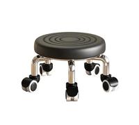 MAQDDO Swivel Stool Art Bench Home Use Rolling Low Chair per Domestico(Color 2)