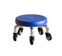 MAQDDO Swivel Stool Art Bench Home Use Rolling Low Chair per Domestico(Color 3)