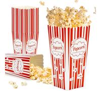 MAQIHAN 23 scatole per popcorn, contenitori usa e getta da 1,304 g, contenitori per popcorn, tazze, buste, supporto per film, articoli per la notte, per feste, cinema