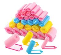 MAQIHAN 36 Pezzi Bigodini Morbidi Dormire - Mescolare le Dimensioni Heatless Hair Curler Bigodino Lungo per Boccoli Bigodini Grandi per Volume Morbidi Boccoli Capelli Senza Calore Bigodini per Capelli