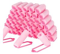 MAQIHAN 40 bigodini per capelli in schiuma, bigodini in spugna per capelli senza calore, per capelli corti/lunghi per dormire per cabello Jumbo Large Sponge Bigodini morbidi per dormire sottili ricci
