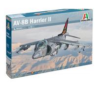 Maquette Av-8B Harrier II Italeri 90193 1:72 V/STOL con 4 Decal