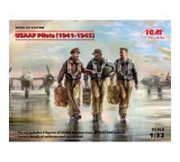 Maquette Figurina Usaaf Pilots (1941-1945) 1/32 Icm 3
