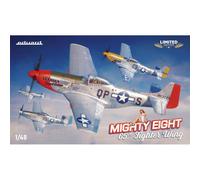 Maquette P-51d Mustang Eduard 1/48 Mighty Eighth, Edizione Limitata Con Resina