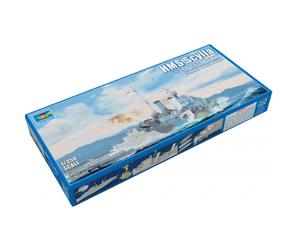 Maquette Trumpeter HMS Scylla 1/350 Incrociatore ido WWI, 520+ Pezzi