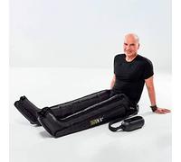 Máquina de presoterapia profesional en casa SIZEN 6+, con 6 cámaras de aire individuales, batería de li-ion recargable, presión y tiempo configurable con maleta de transporte (S)