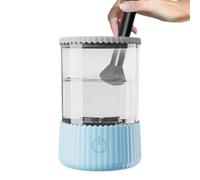 Máquina Limpiadora Brochas De Maquillaje - Máquina Limpiadora De Brochas De Maquillaje Eléctrica, Limpiador De Brochas Cosméticas, Spinner Limpiador De Brochas, Secador De Brochas De Maquillaje 2 En