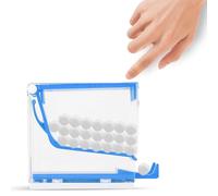 Maqulae Dispenser per Rotoli di Cotone Dentale, Supporto per Pressa con 4 | Design Compatto del Comodino, Struttura in Plastica di qualità, per Clinica Professionale e Uso Domestico, Contiene Rotoli