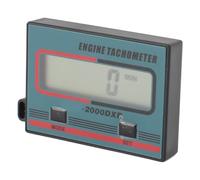 Maqulae Display LCD Portatile con Contagiri Digitale a Impulsi per Tempi di | Gamma 100-30.000 Giri/min, Precisione 1%, Motori a Benzina a 2 o 4 Tempi, Misurazione Induttiva, Accensione/spegnimento