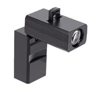 Maqulae Luce Magnetica per Proiettore per Telefono, Mini Lampada (nera) | Luce Notturna a LED Ricaricabile, Corpo in ABS, Batteria da 200 MAh, Autonomia di 1 Ora, Design Pieghevole da 32 G,
