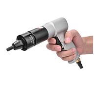 Maqulae Pistola Rivettatrice Pneumatica con Design Autobloccante, 90 PSI | Impugnatura Ergonomica Antiscivolo, capacità Rivetto M6-M10, Porta di Ingresso da 1/4 Pollici, Rotazione Positiva/negativa,