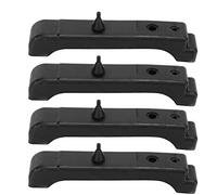 Maqulae Set di 4 Cuscinetti di Supporto per Radiatore in Gomma, Set di 4 | Cuscino di Montaggio in Gomma per Modelli GM 1968-1981, Compatibile con Camaro Impala Nova Malibu, Cuscinetto Isolante per