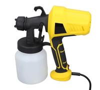 Maqulae Spruzzatore Elettrico per Vernice, Kit Pistola a Spruzzo di Grande Capacità da 500 W Ad Alta Potenza 800 Ml con Manopola di Flusso, per Mobili, Recinzione, Porta a Muro, (Spina UE 220-240 V)