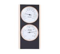 Maqulae Termometro per Sauna, Igrometro, Misuratore di Temperatura e umidità Celsius 2 in 1, per Doccia Termale, Sauna