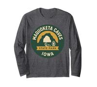 Maquoketa Caves Camicia Vintage State Park Escursionismo Cave Maglia a Manica