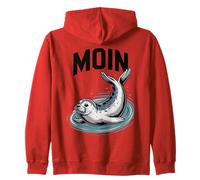 Mar Baltico Mare del Nord Moin Felpa con Cappuccio