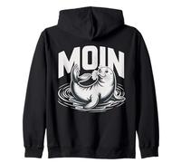 Mar Baltico Mare del Nord Moin Felpa con Cappuccio