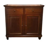 Mar.c.a. Design - Credenza Arte Povera 2 Ante 2 Cassetti in Legno 103x43x96 cm - Madia Legno Made in Italy