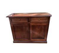 Mar.c.a. Design - Credenza Arte Povera 2 Ante 2 Cassetti in Legno 105x42x85 cm - Madia Legno Made in Italy