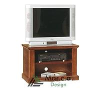 Mar.c.a. Design - Mobile Porta TV 2 Vani in Legno 75x41X51 cm - Mobile Arte Povera Soggiorno Made in Italy