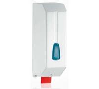 Mar Plast A54201SP - Dispenser per sapone, 1,2 l, 320 x 105 x 110 mm, colore: Bianco