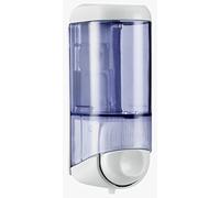 Mar Plast A58301 - Dispenser per sapone liquido, 0,17 l, colore: bianco, 150 x 75 x 55 mm