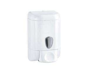 MAR PLAST - A61511WIN - Dispenser da muro Prestige per sapone liquido - capacità 1 L - bianco-azzurro trasparente - Mar Plast - 62768 - Conf. da 1 Pz. - A61511WIN
