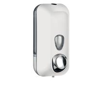 MAR PLAST - A71401BI - Dispenser Ecolored per sapone liquido - 10,2 x 9 x 21,6 cm - capacità 0,55 L - adamello white - Mar Plast - 73962 - Conf. da 1 Pz. - A71401BI