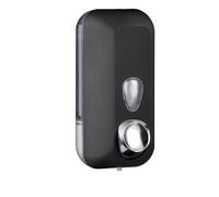 MAR PLAST - A71401NE - Dispenser Ecolored per sapone liquido - 10,2 x9 x 21,6 cm - capacità 0,55 L - vesuvian black- Mar Plast - 67393 - Conf. da 1 Pz. - A71401NE