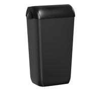 MAR PLAST - A74023BM - Cestino gettacarte Skin - con coperchio - 54,5 x 22,5 x 33,5 cm - 23 L - nero Carbon - Mar Plast - 99691 - Conf. da 1 Pz. - A74023BM