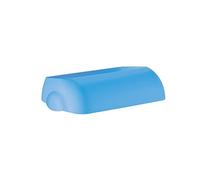 Mar Plast A74401AZ - Coperchio per pattumiera 742, Soft Touch, 90 x 225 x 335 mm, colore: Blu