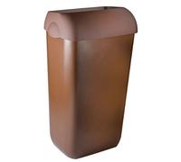 Mar Plast A74401MA - Coperchio nascosto per pattumiera modello 742, marrone, 90 x 225 x 335 mm