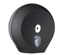MAR PLAST - A75610VB - Dispenser carta igienica Mini Jumbo EColored - 27 x 12,8 x 27,3 cm - vesuvian black - Mar Plast - 67395 - Conf. da 1 Pz. - A75610VB