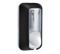 Mar Plast A89401NE - Dispenser in schiuma, 0,5 l, nero "Soft Touch", 217 x 117 x 103 mm