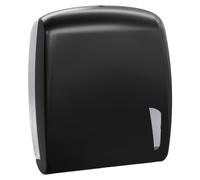 MAR PLAST - A90123BM - Dispenser asciugamani Skin carbon - piegati a C e Z - 34,5 x 11,2 x 30,6 cm - 450 fogli - nero - Mar Plast - 99687 - Conf. da 1 Pz. - A90123BM