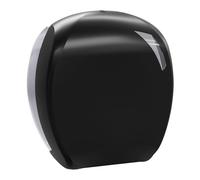 MAR PLAST - A90723BM - Dispenser per carta igienica Mini Jumbo Skin Carbon - 29,6 x 13,5 x 27,7 cm - rotolo diametro 24 cm - nero - Mar Plast - 99689 - Conf. da 1 Pz. - A90723BM