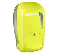 MAR PLAST - A91201FAB - Dispenser per sapone liquido Skin - 232 x 114 x 124 mm - capacità 1 L - giallo fluo - Mar Plast - 96765 - Conf. da 1 Pz. - A91201FAB