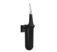 MAR PLAST - A92923BM - Portascopino da parete Skin - 38,6 x 11,3 x 9,3 cm - nero Carbon - Mar Plast - 99690 - Conf. da 1 Pz. - A92923BM
