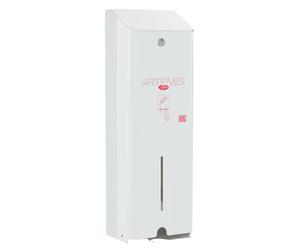 MAR PLAST - A976LASM - Dispenser assorbenti Artemis - 1 colonna - metallo verniciato - bianco - Mar Plast - 102858 - Conf. da 1 Pz. - A976LASM