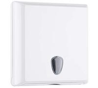 Mar Plast Dispenser Fogli in Carta Asciugamani a Z e C Bianco in plastica