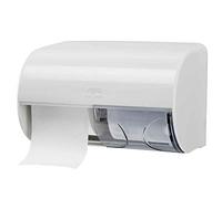 Mar Plast Dispenser per Carta IGIENICA A Muro Doppio Rotolo Orizzontale