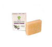 Mara Cosmetico naturale - Sapone solido lavanda - Cura benessere senza olio di palma per donne e uomini, sapone naturale - sostenibile, vegano, biologico, ecologico, fatto a mano e certificato, 1 x 90