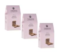 Marabissi® | Biscotti Artigianali Caramello Salato | Biscotti Pasticceria Toscana | Astuccio Biscotti Caramello Salato - 3 x 200 Gr