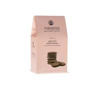Marabissi® | Biscotti Artigianali Cioccolato e Sale Marino | Biscotti Pasticceria Toscana | Astuccio Biscotti Cioccolato e Sale - 200 Gr