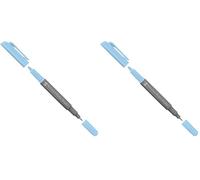 Marabu 01470003090 Graphix - Pennarello indelebile con punta doppia, 1-2 mm e 0,5 mm, colori brillanti, ad asciugatura rapida, inchiostro a base di alcool, inodore e impermeabile, taglia unica