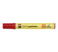 Marabu 031 2/4 mm Textil Painter, Cherry Red